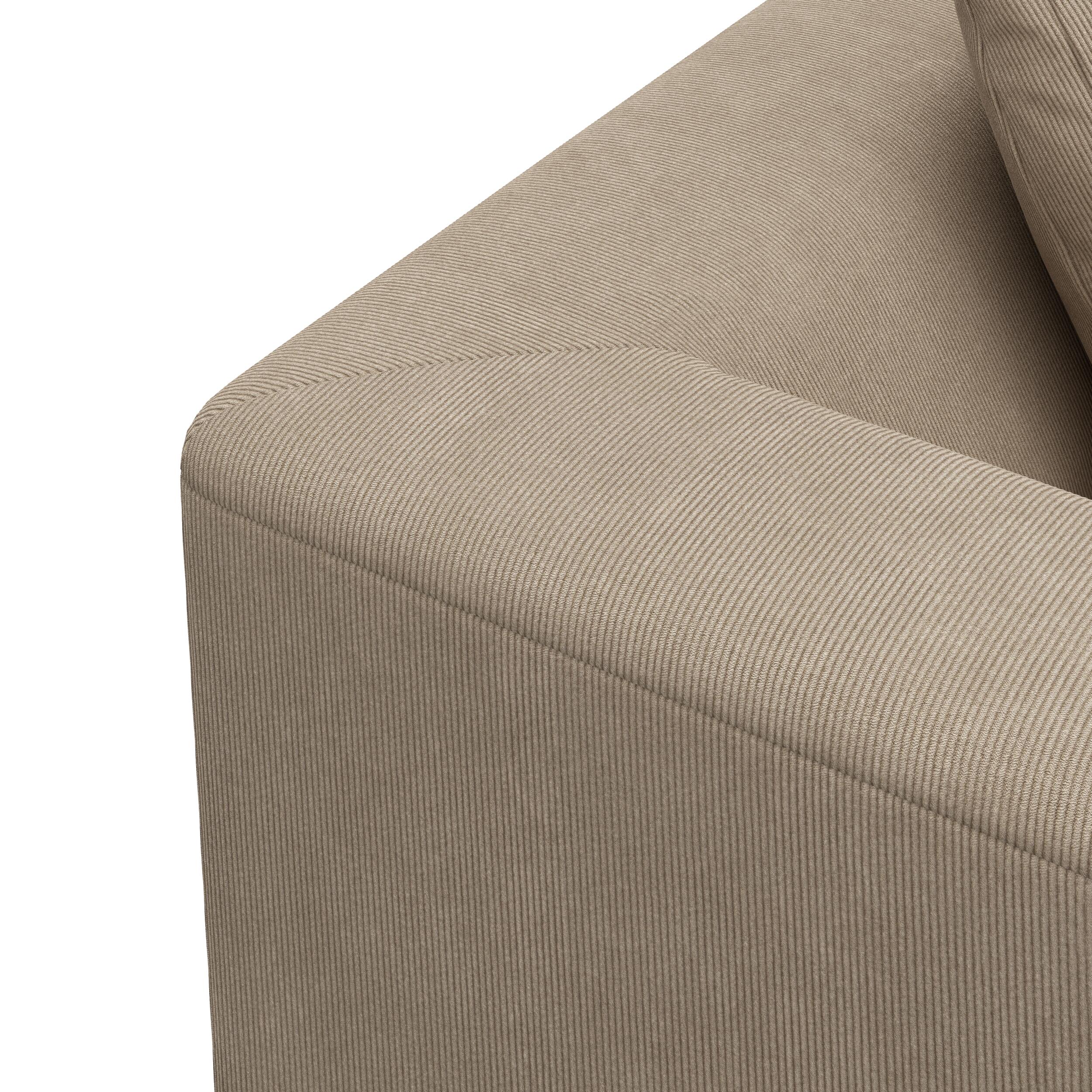 Solaro højrevendt sofa med chaiselong