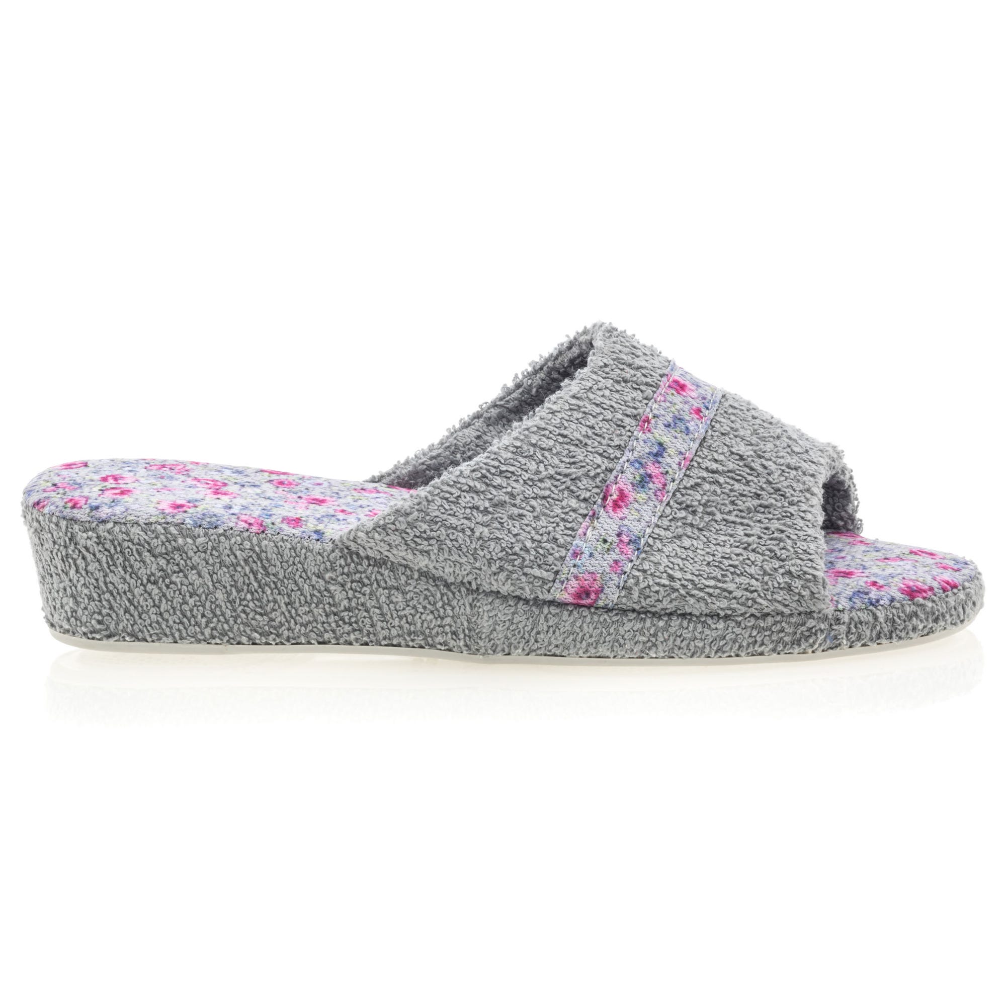Pantoufles mules Femme gris