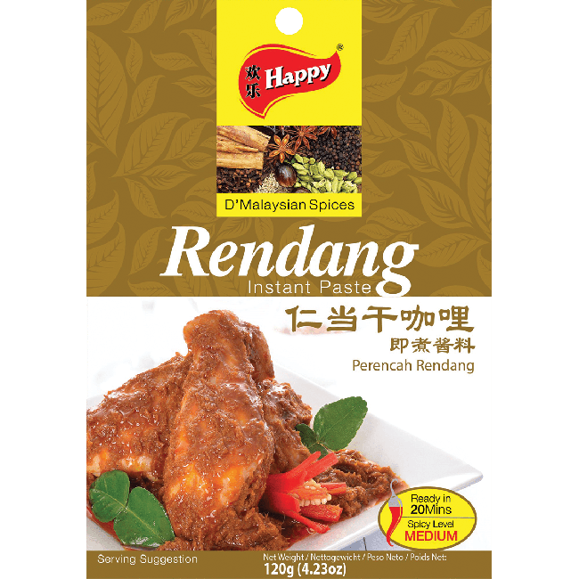 Happy Rendang Instant Pasta 120g