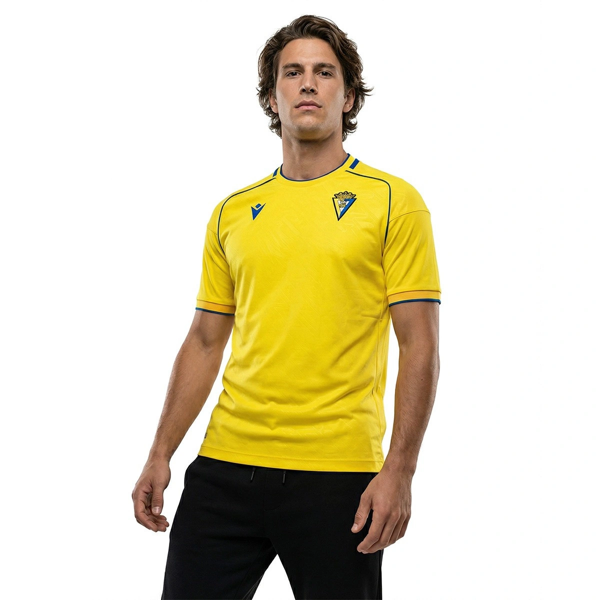 Camisola Macron Cadiz CF Primeiro Equipamento 2025-2026