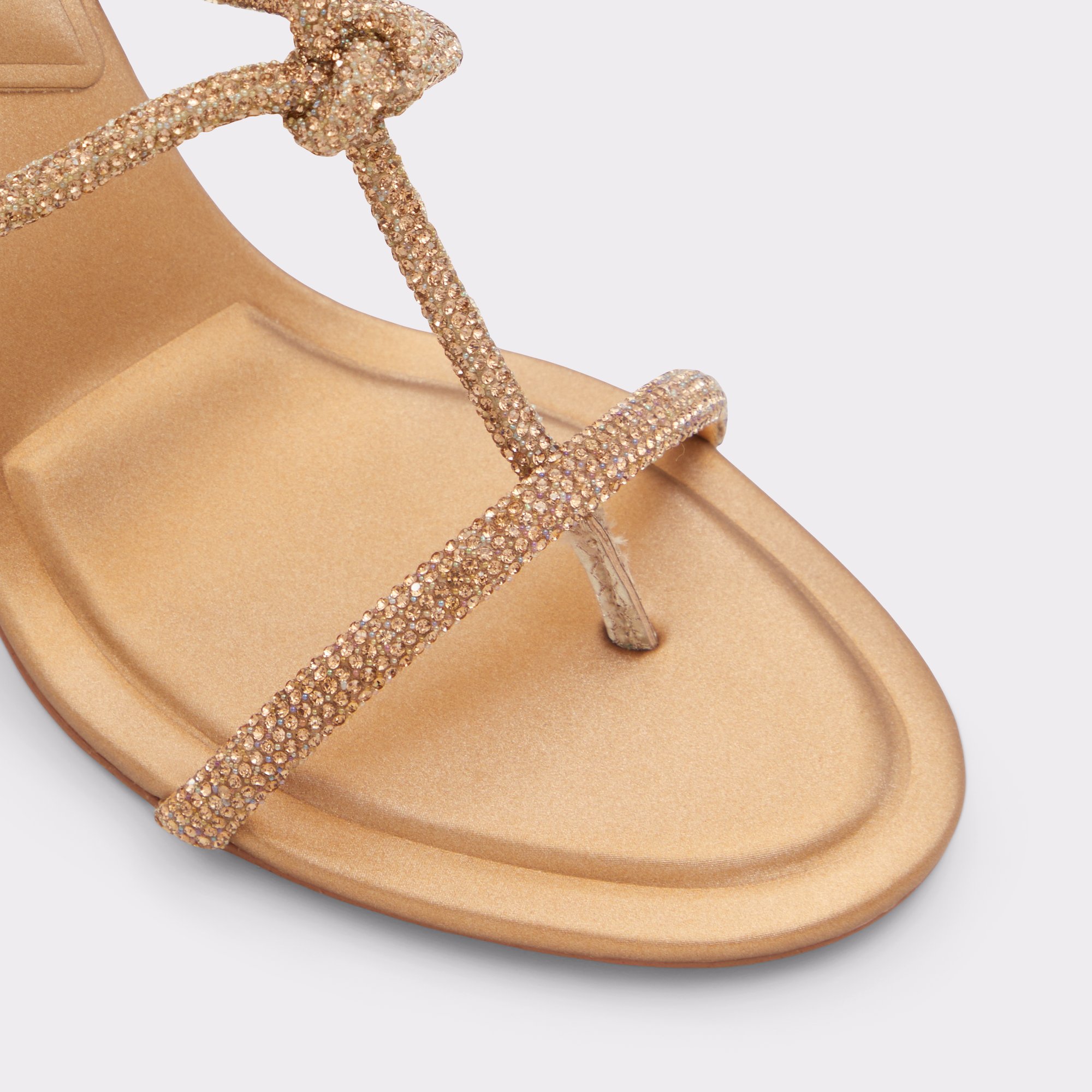 Marjan Gold Women Strappy Sandals
