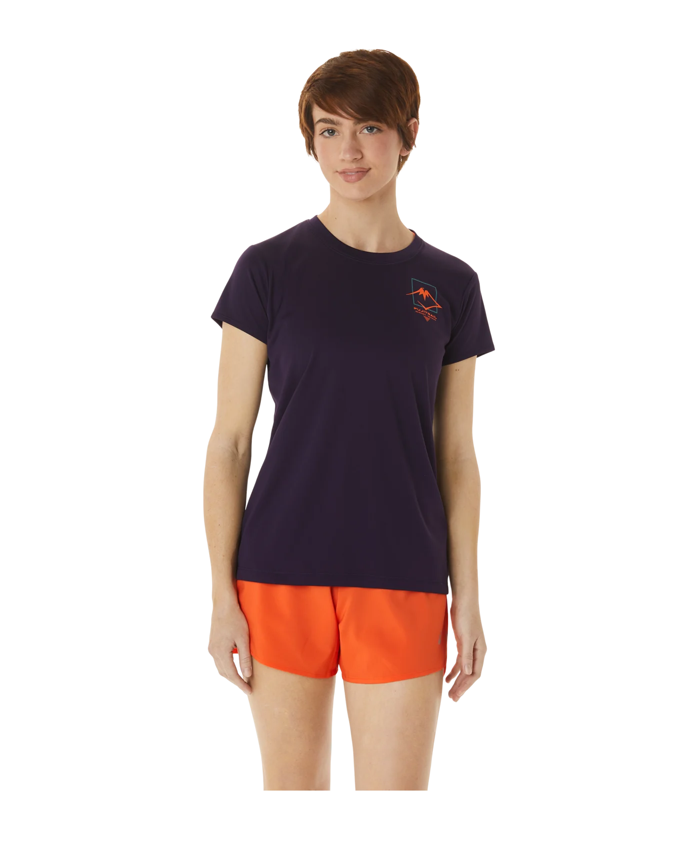 Asics Fujitrail T-Shirt Damen Schwarz F500