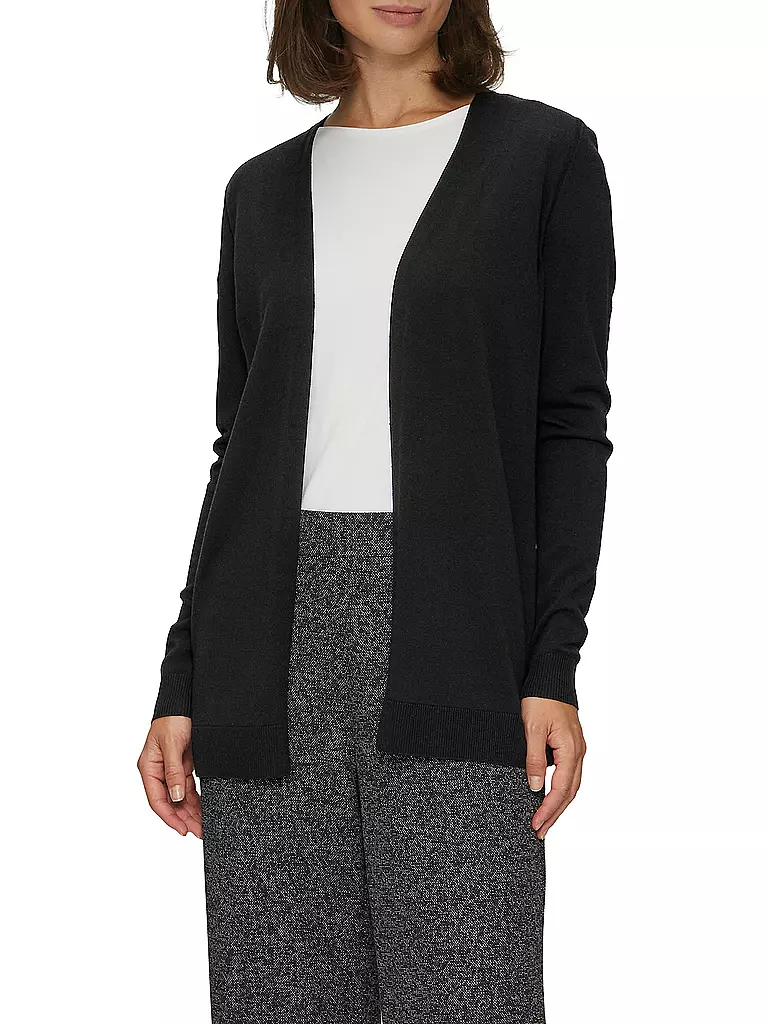S.OLIVER Strickjacke schwarz