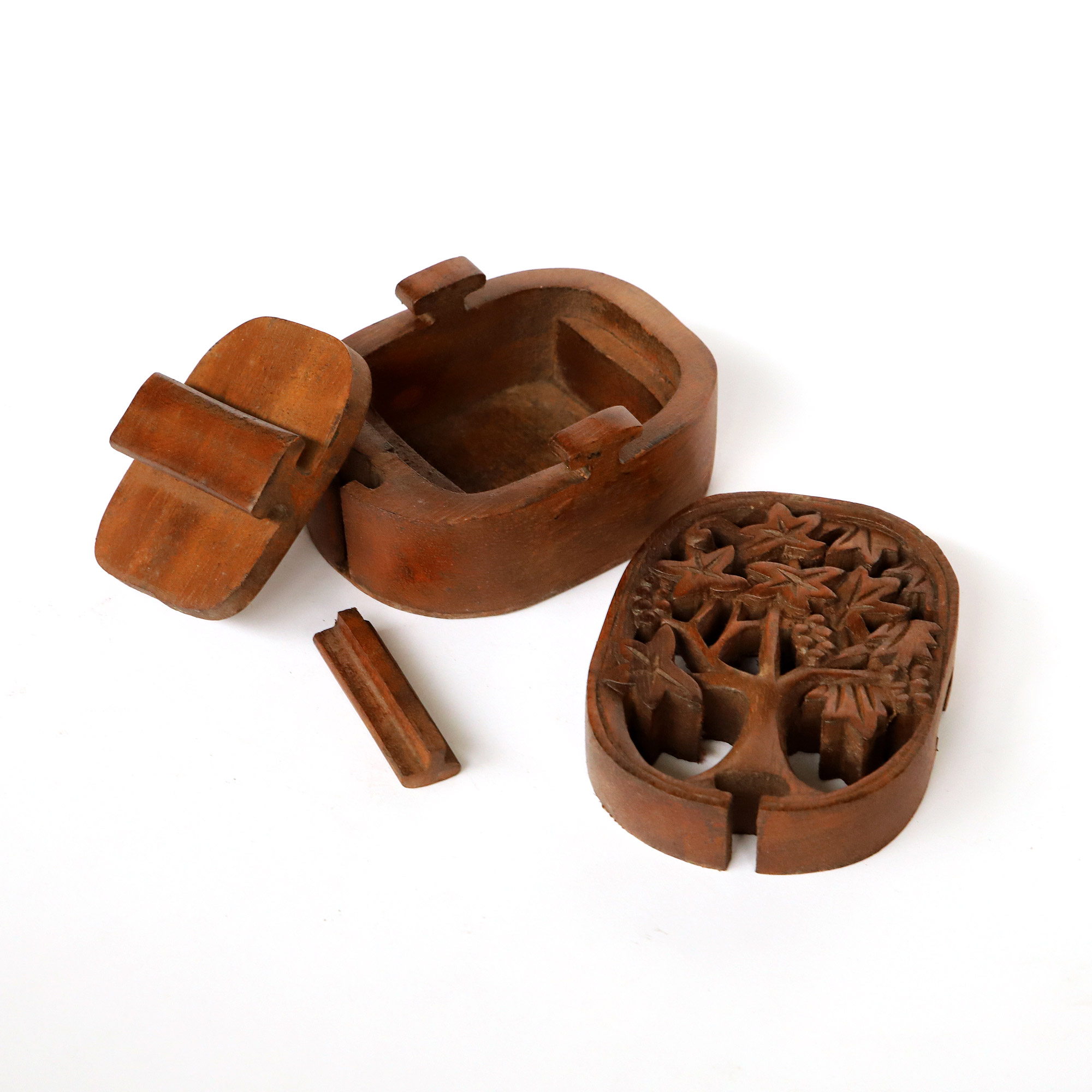 Secret Box 'Tree of Life', L 12 cm, B 9 cm, H 6 cm von fischer's lagerhaus
