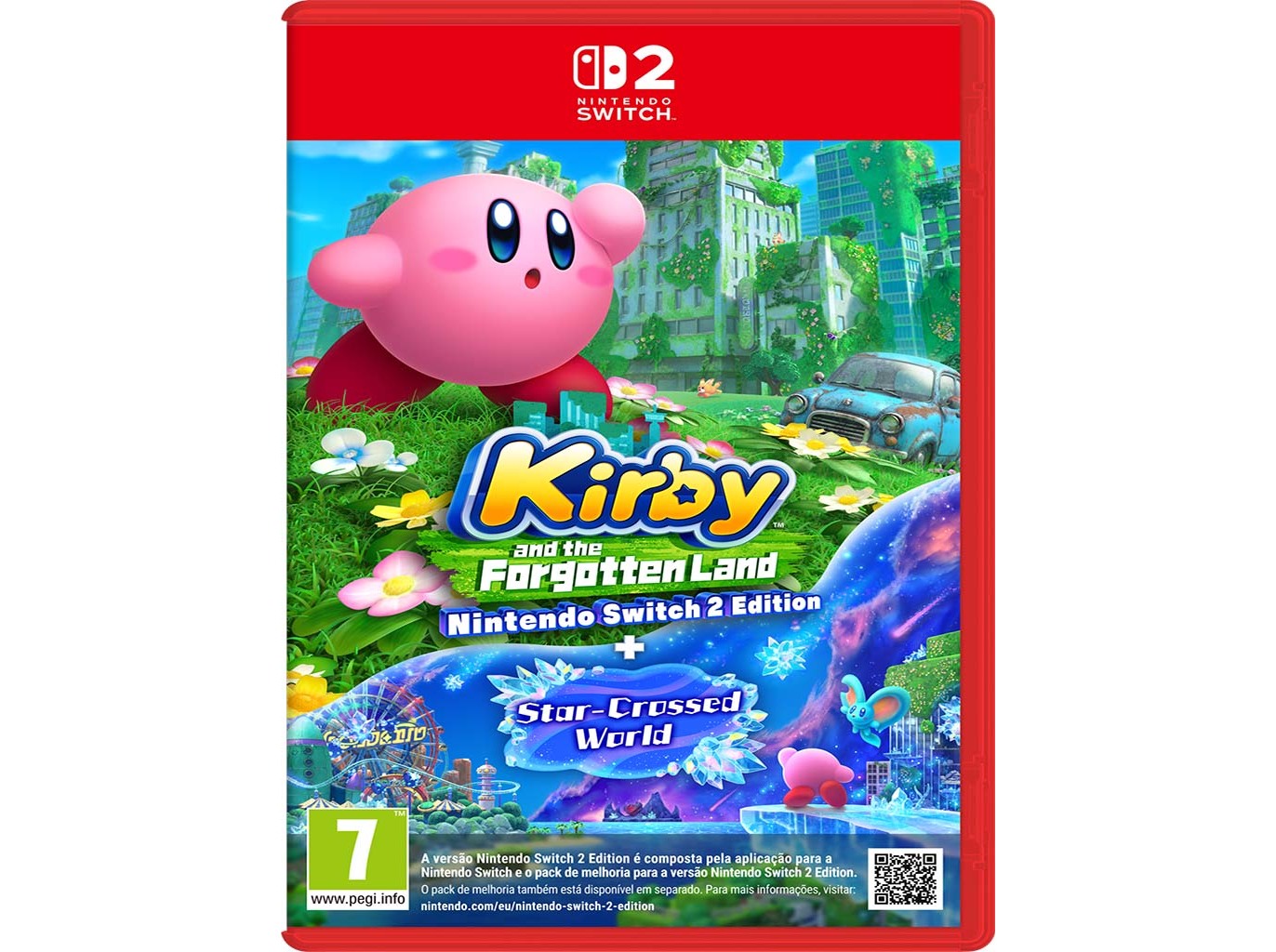 JOGO SWITCH 2 KIRBY AND THE FORGOTTEN LAND 2 EDITION