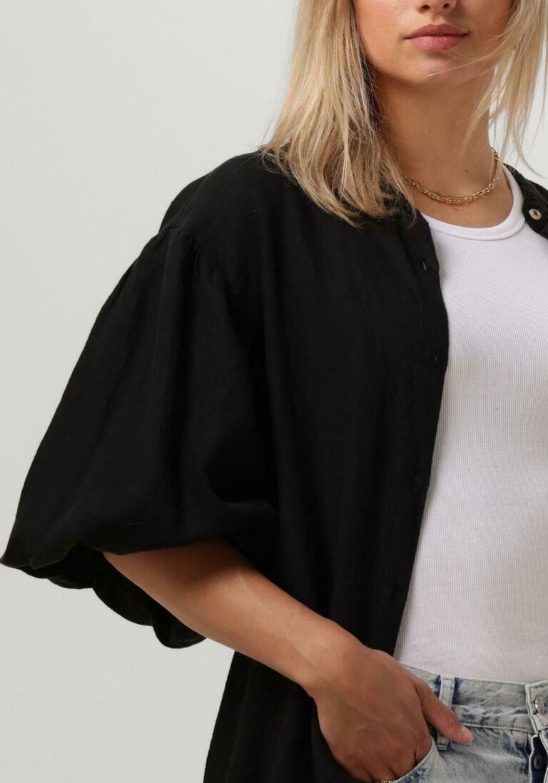 MR MOOD zwarte mr mood blouse mrs balon