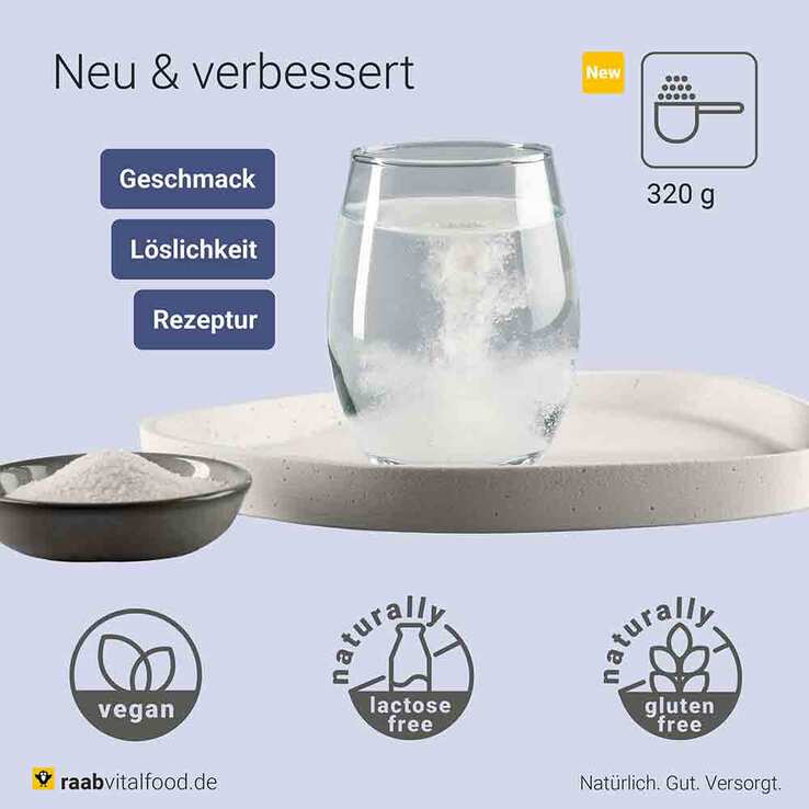 Raab Vitalfood Elektrolyte pur Pulver, 320 g