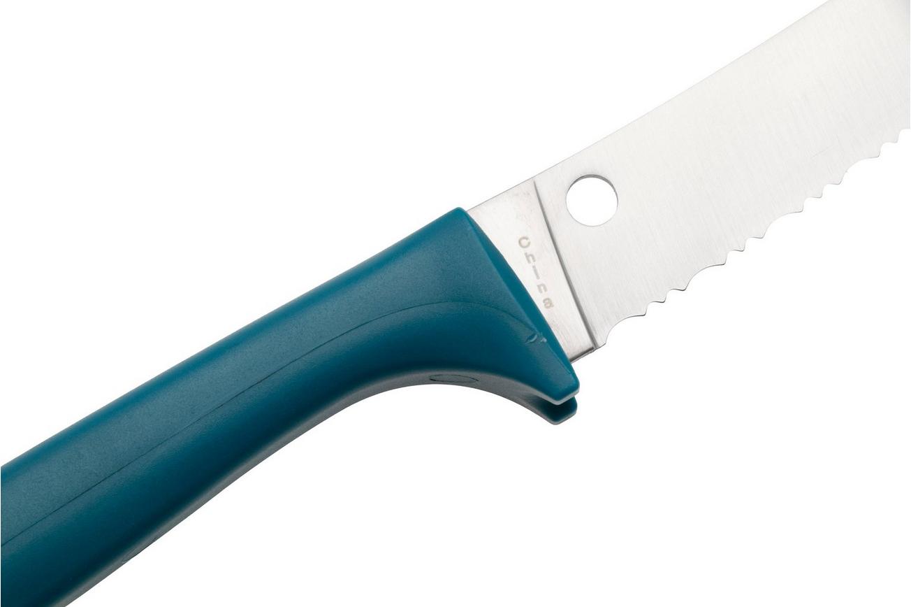 Spyderco Counter Puppy gekarteld tomatenmes blauw, K20SBL