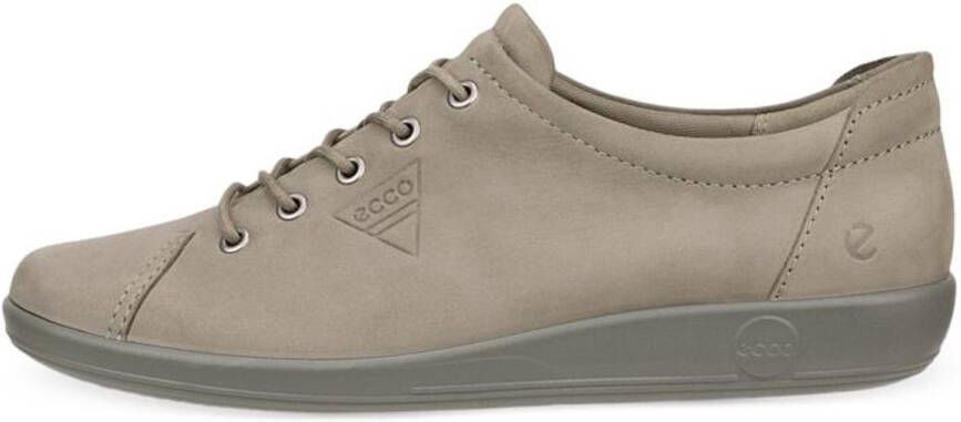 ECCO art 206503 02529 -soft 2.0 vetiver- lichtgroen- nubuck-dames