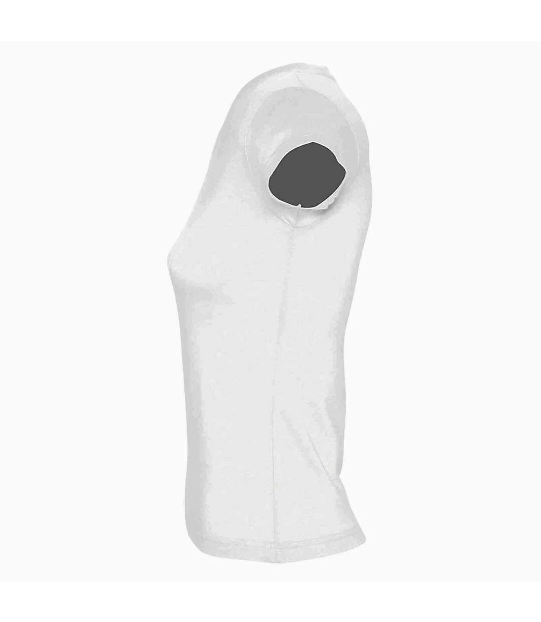 SOLS - T-shirt manches courtes MOON - Femme (Blanc) - UTPC294