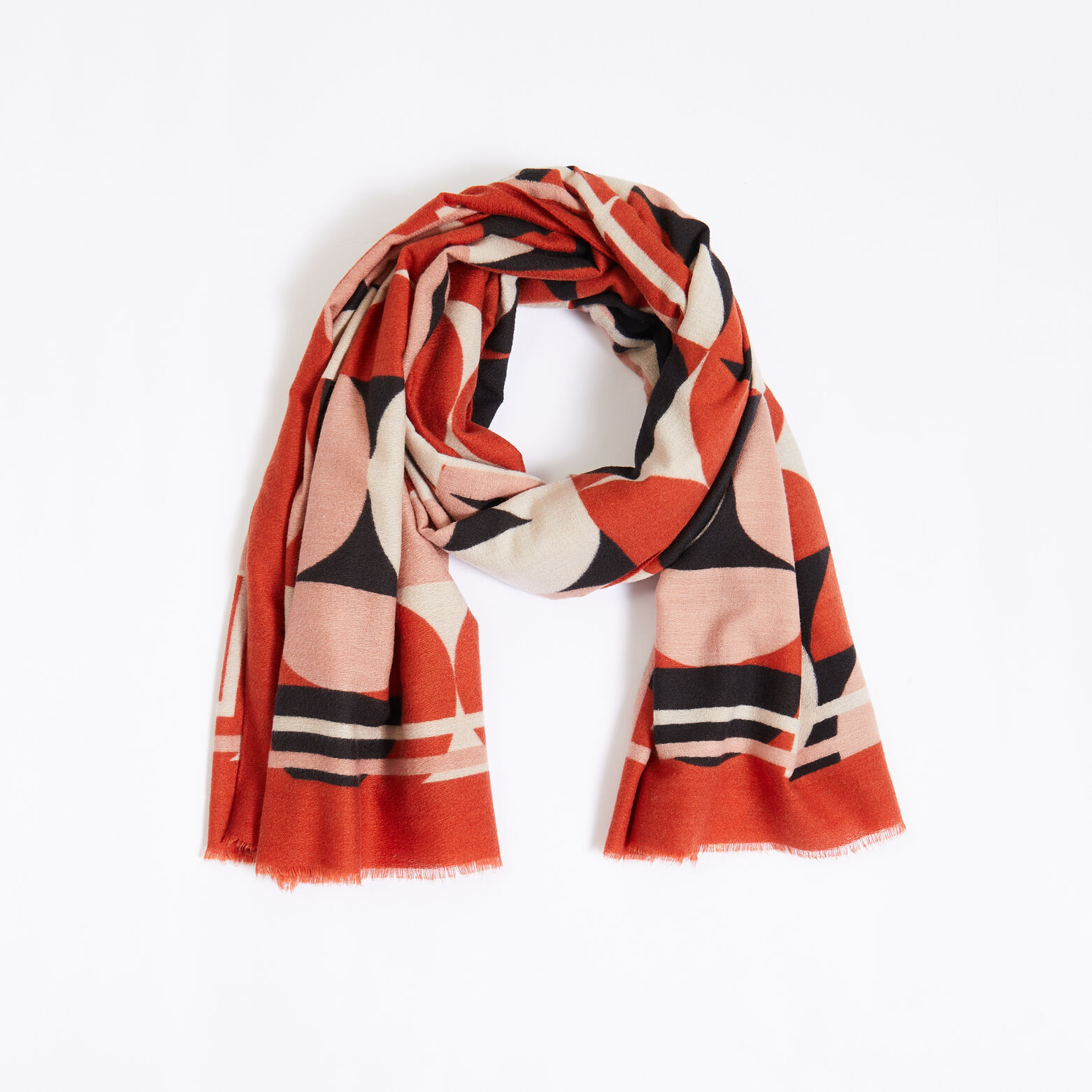 Etole à motifs femme