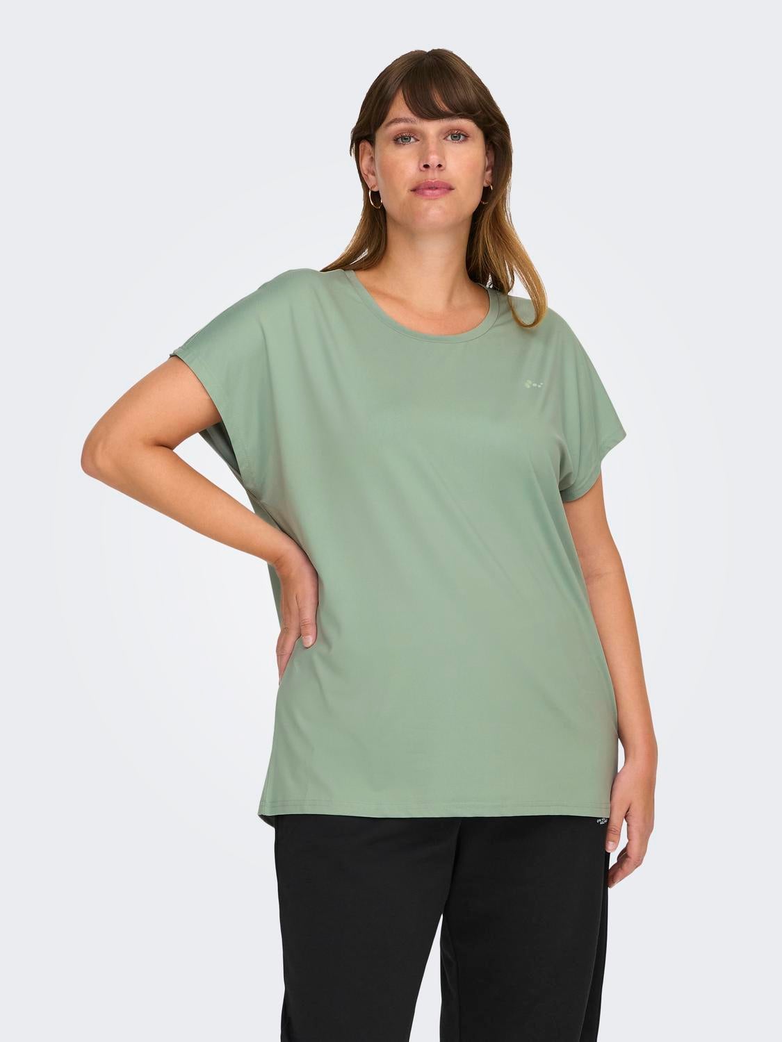 ONPAUBREE Sportoberteil Aqua Gray