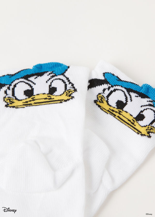 Meias curtas estampadas infantis