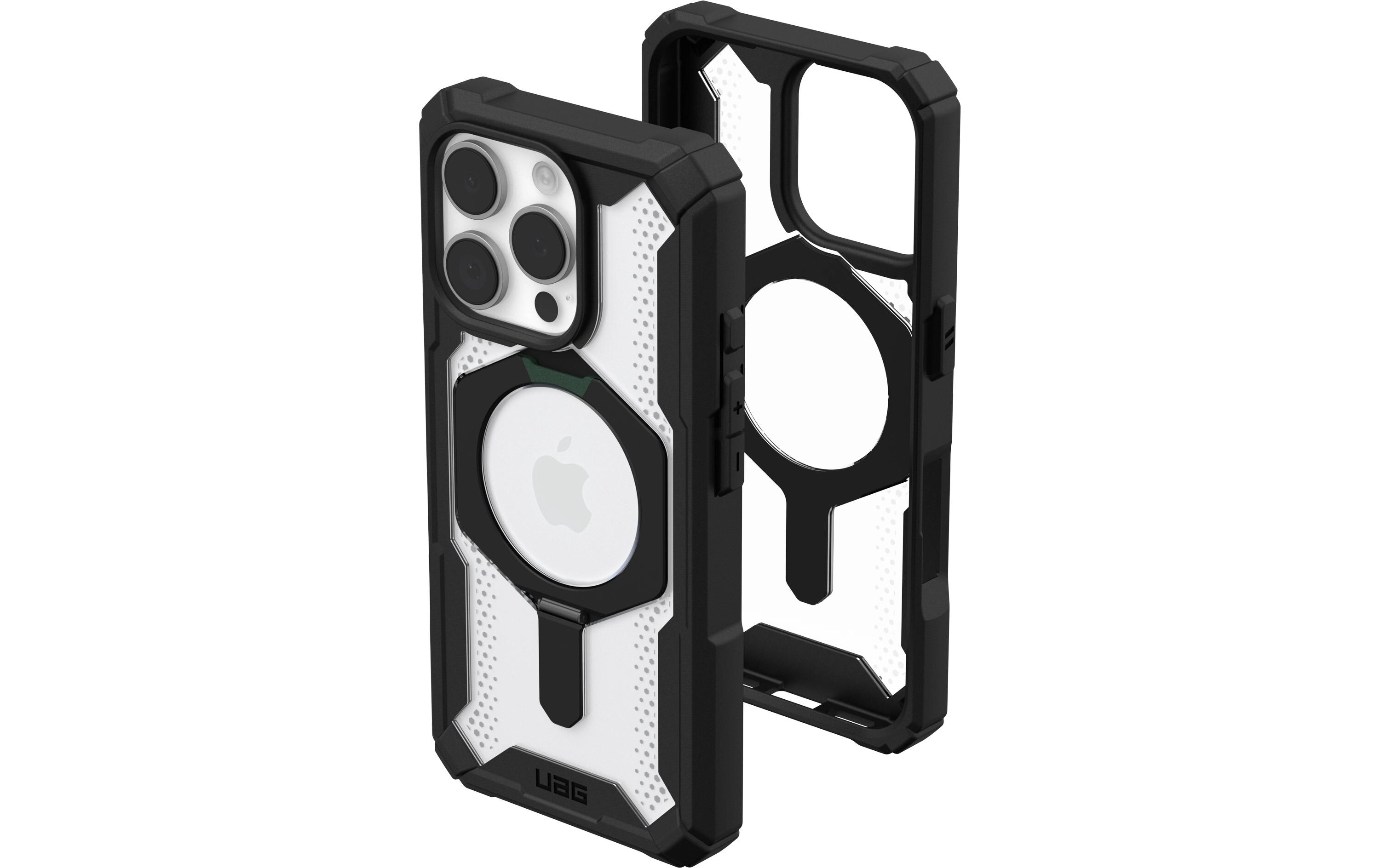 Back Cover Plasma XTE iPhone 16 Pro Black/ClearSchutzhülle für das Apple iPhone 16 Pro