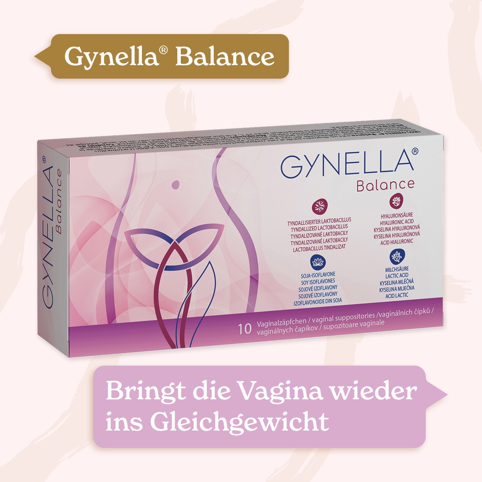 GYNELLA® Balance Vaginalzäpfchen