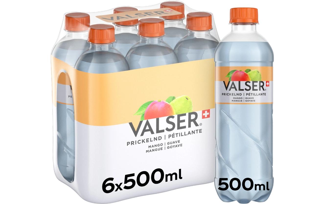 Mango-Guave 6 Stück x 0.5 lKalorienarmes Erfrischungsgetränk mit Mango- und Guave-Aroma