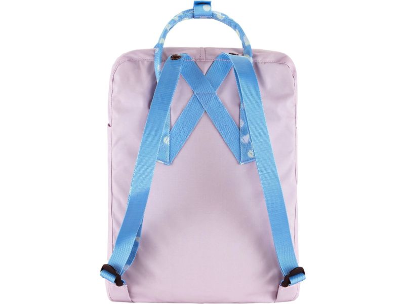 Fjällräven Freizeitrucksack Kanken 16 l, Blau/Pink Leichter Alltagsrucksack