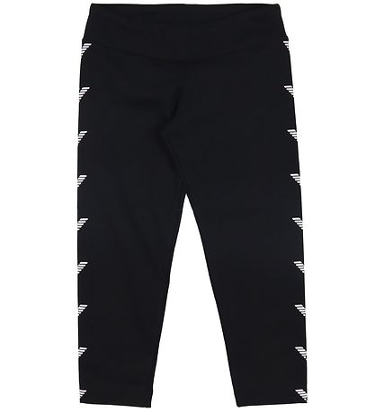 EA7 Leggings - Schwarz m. Logos