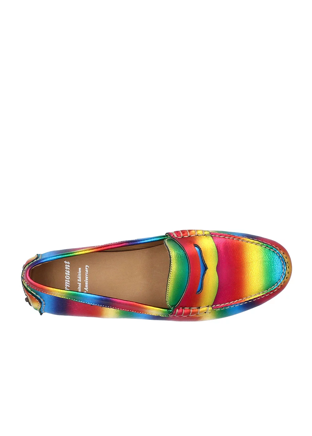 MOCASSIN FANCY DRIVER RAINBOW