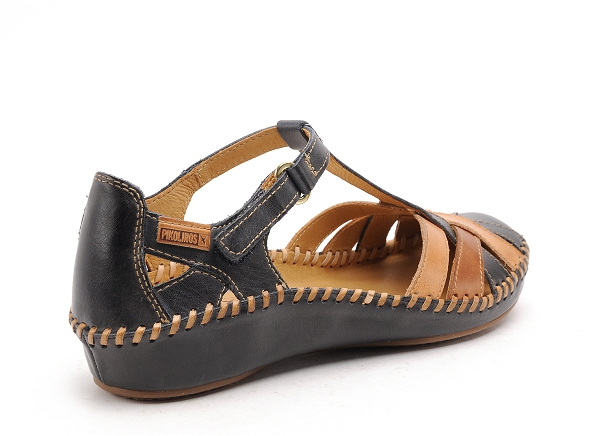 Pikolinos nu pieds plats femme puerto vallarta 0732 bleu