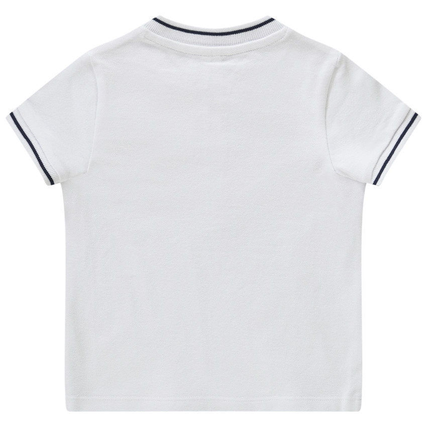 Polo manches courtes à col teddy pour bébé garçon
