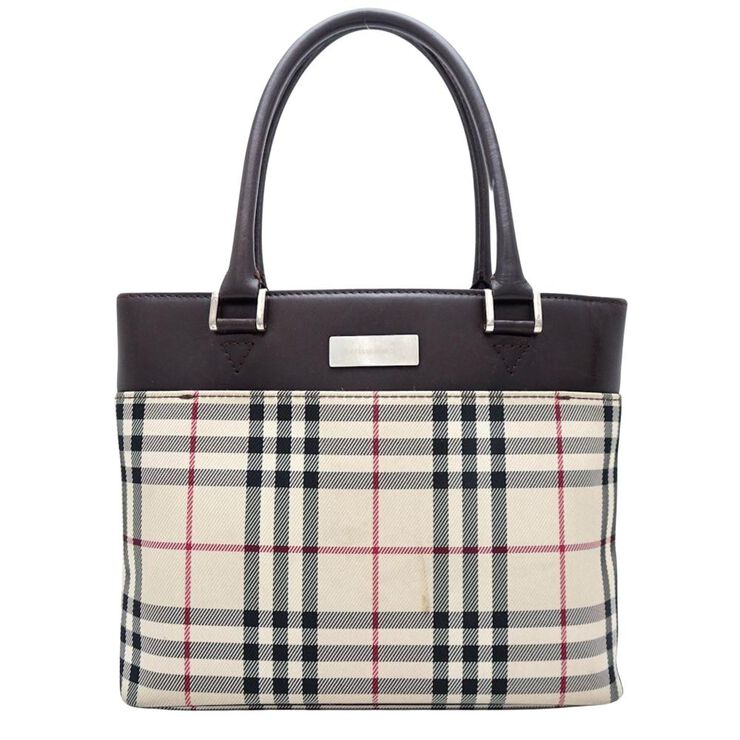 Burberry Vintage Burberry Tote Beige