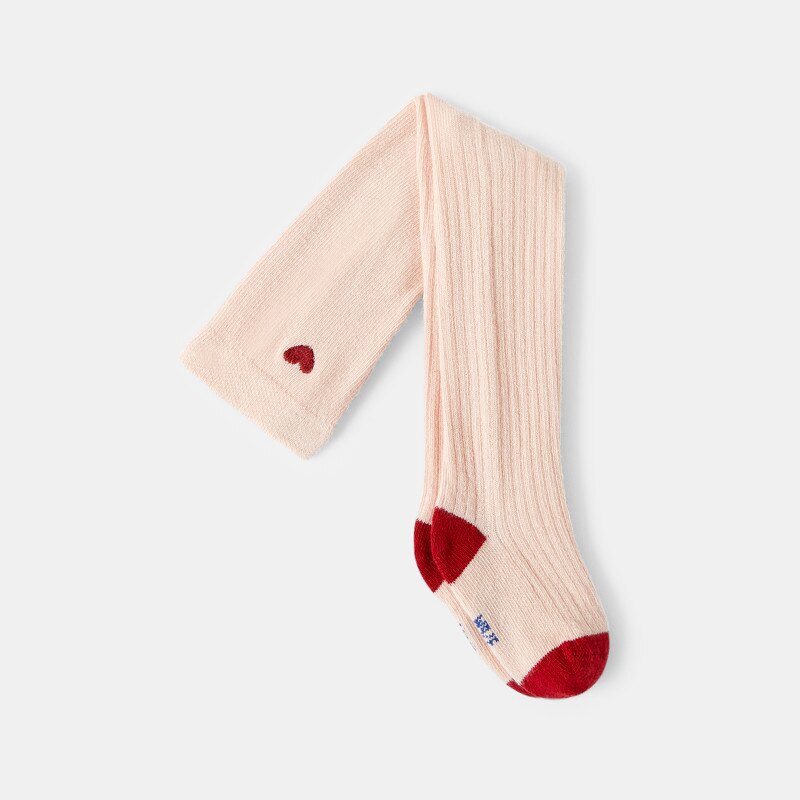 Collants chauds jacquard roses mixte Absorba Rose