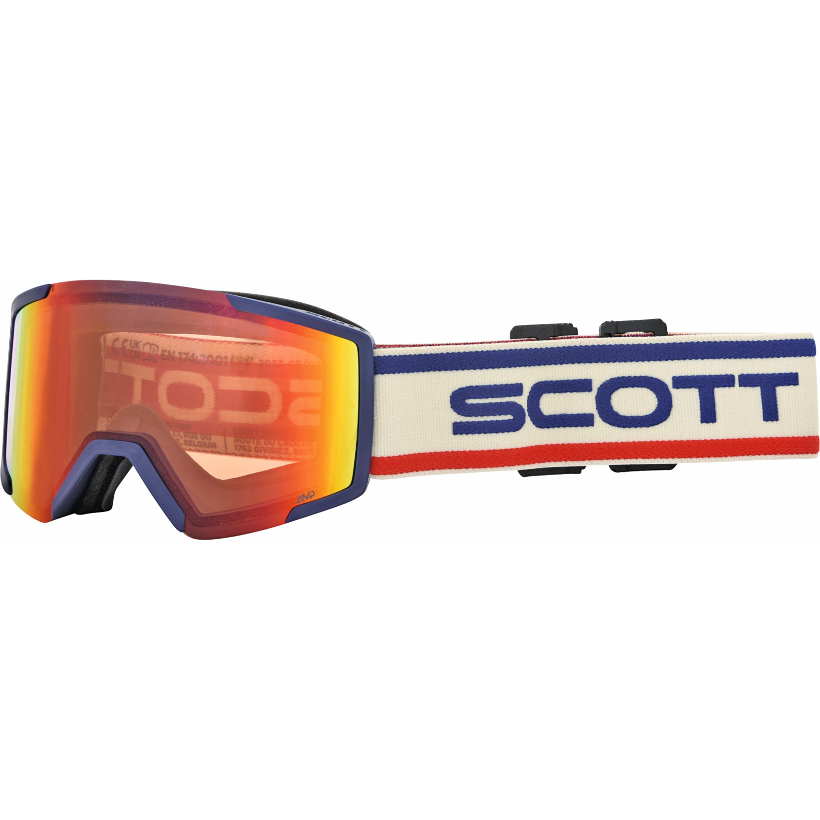 Scott Shield Goggle rot