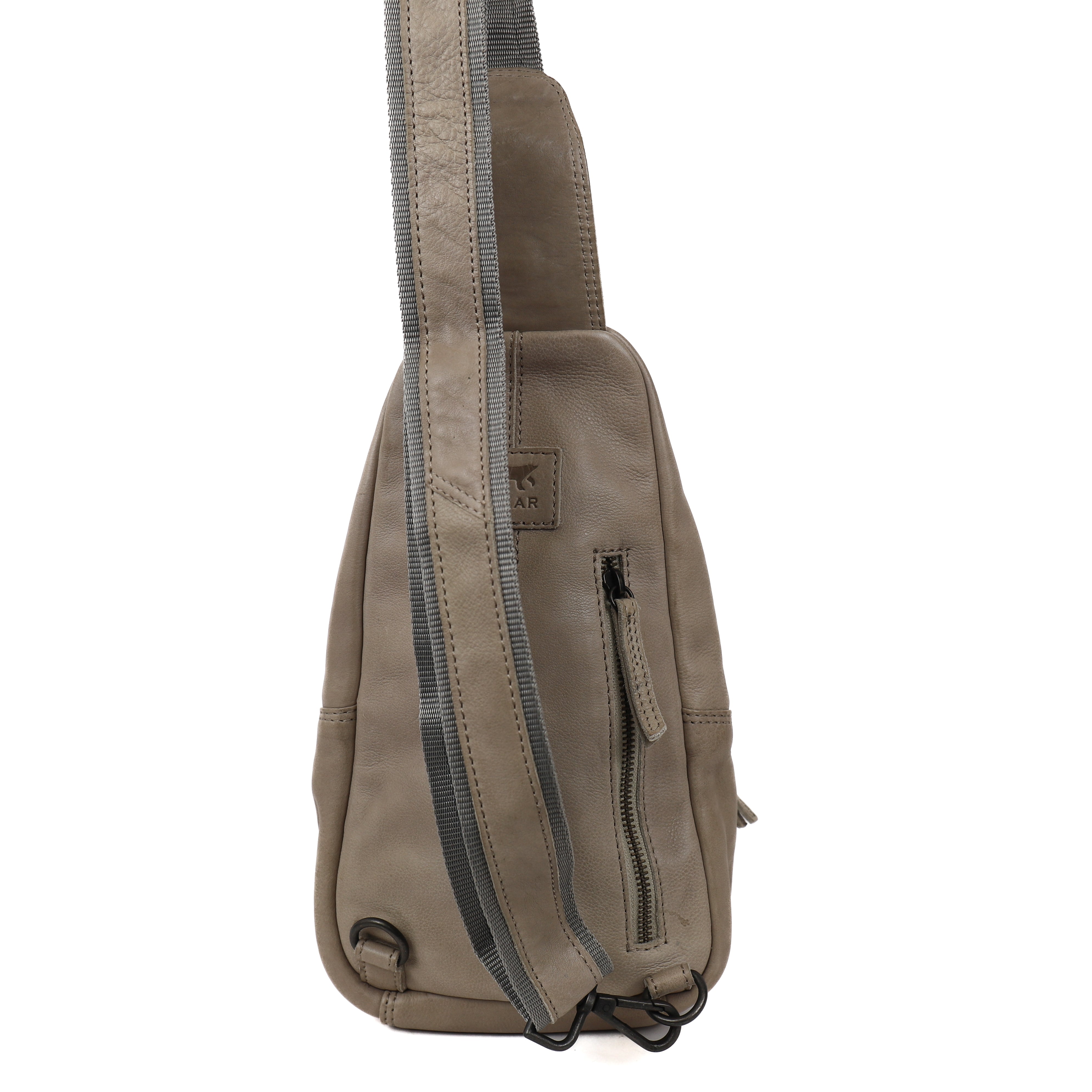 Crossbody tas 'Daley' silver mink Silver mink