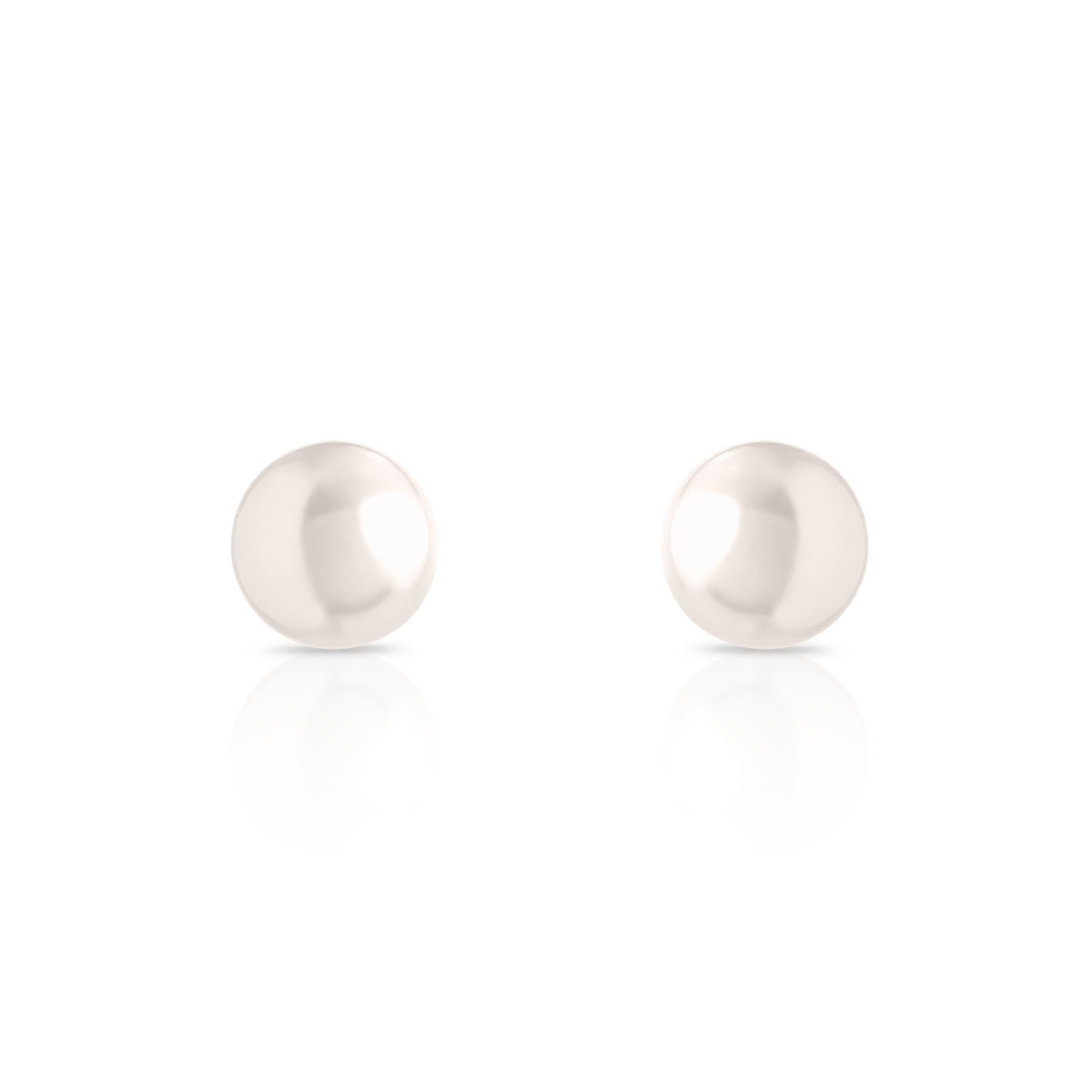 Boucles d'oreilles or 750 jaune perles de culture du Japon