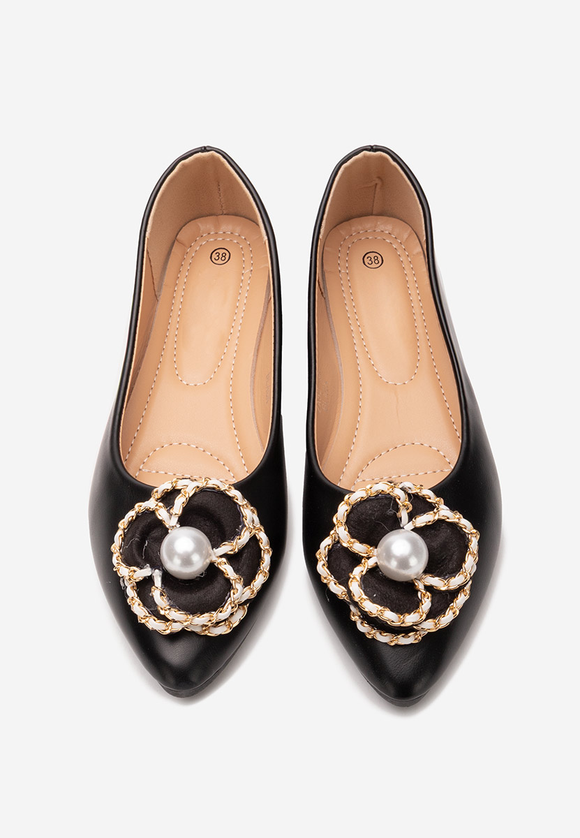 Ballerines femme noirs Lavonda