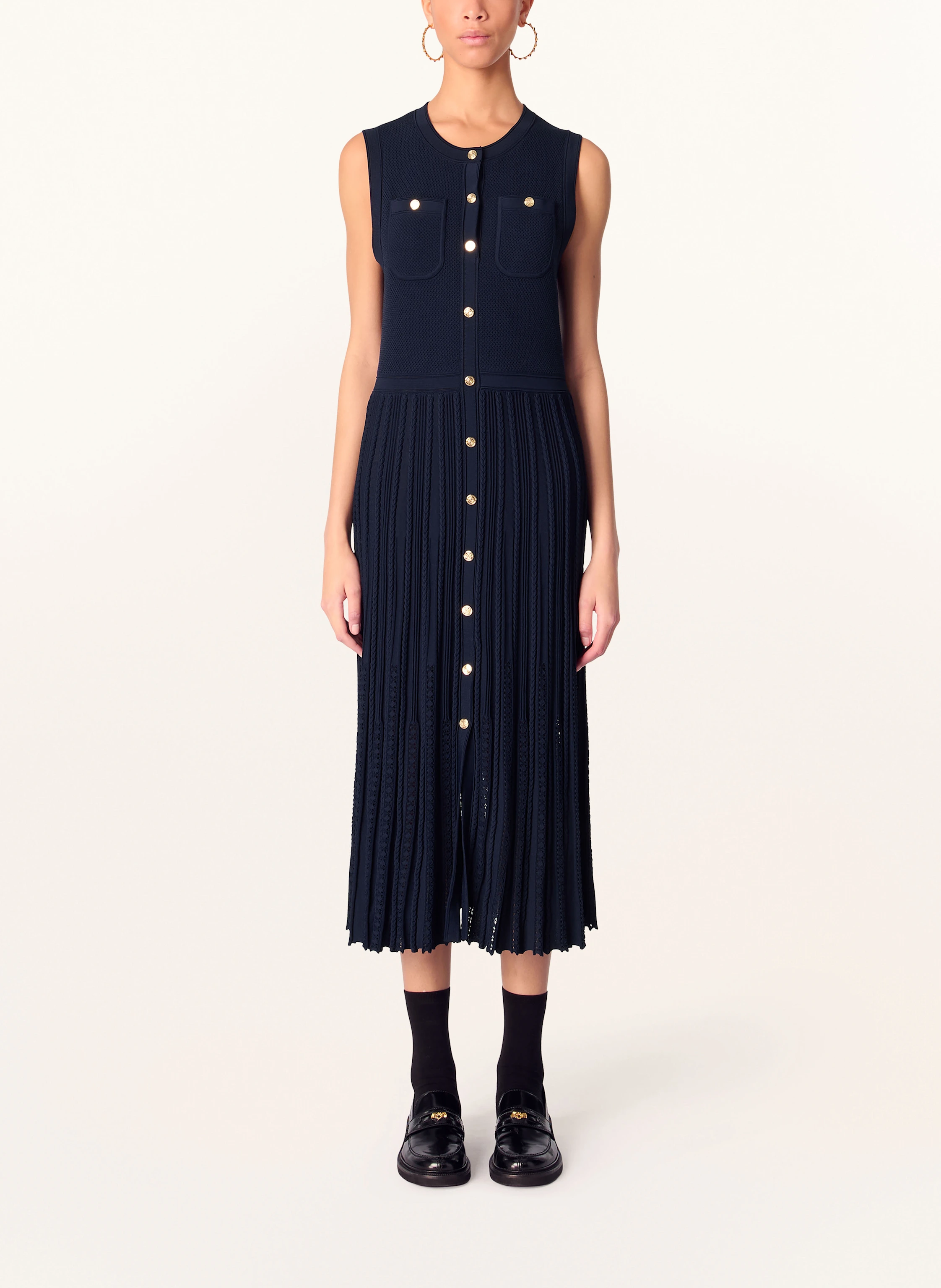 maje Strickkleid