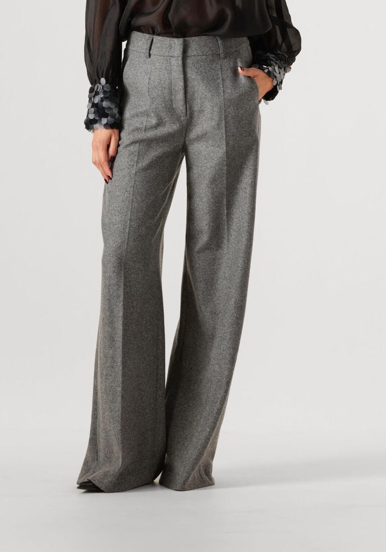 grijze luisa cerano wijde broek 628818/3309