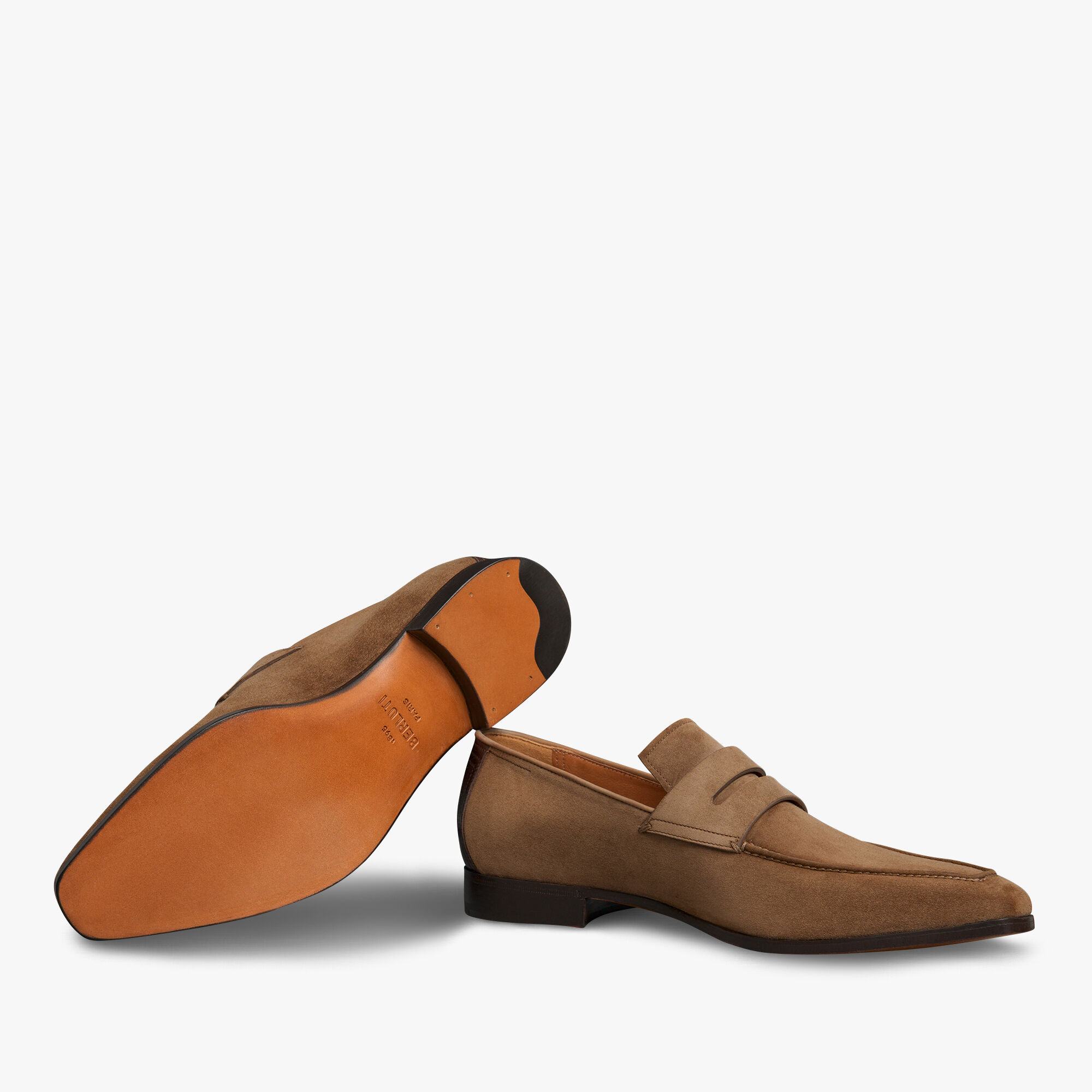 Mocassin Andy Demesure En Cuir Camoscio