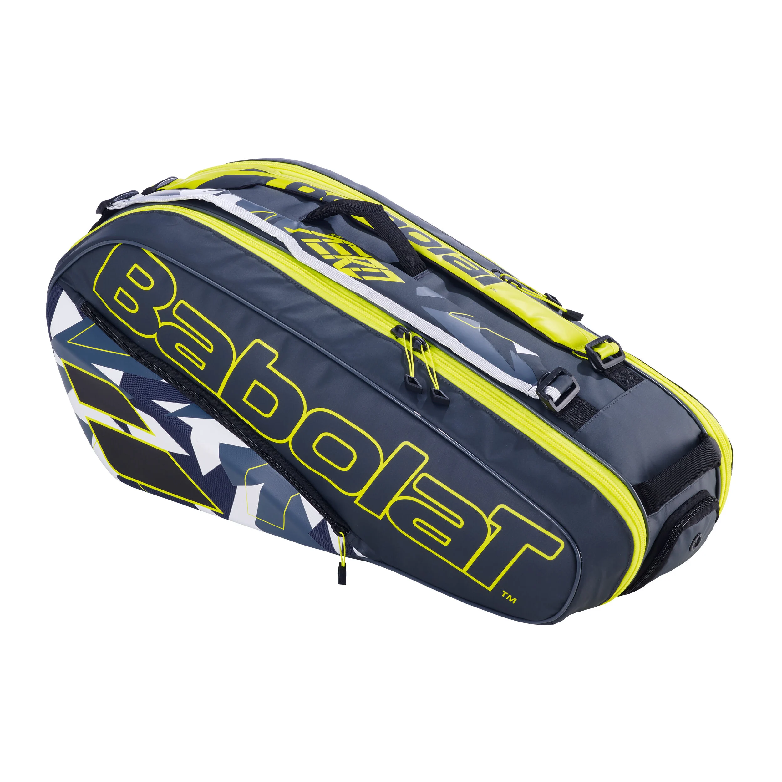 Babolat Pure Aero RH X 6 Housse De Raquette - Anthracite , Jaune
