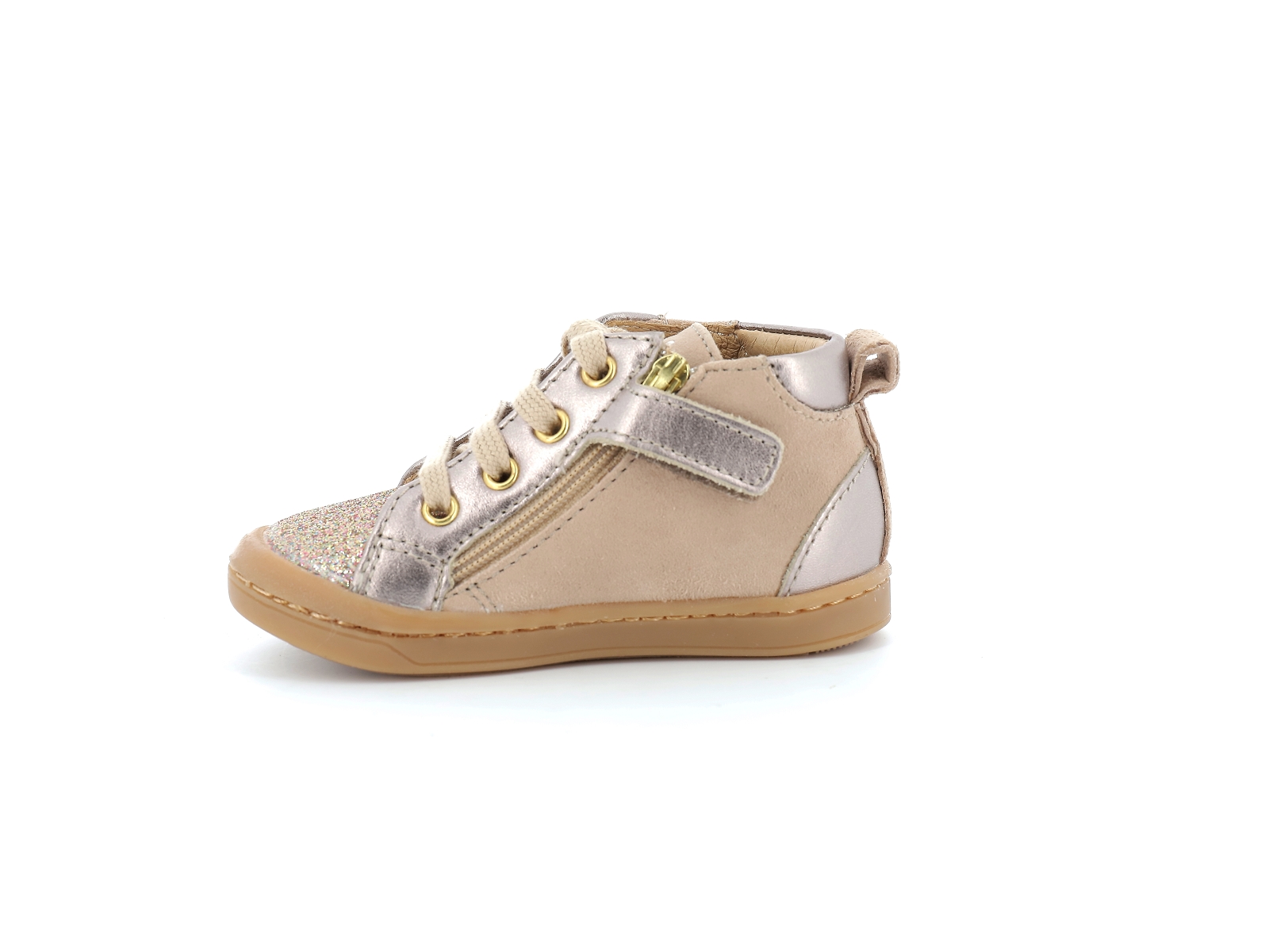 Shoopom-KIKKI STAR Nubuck Velours Beige