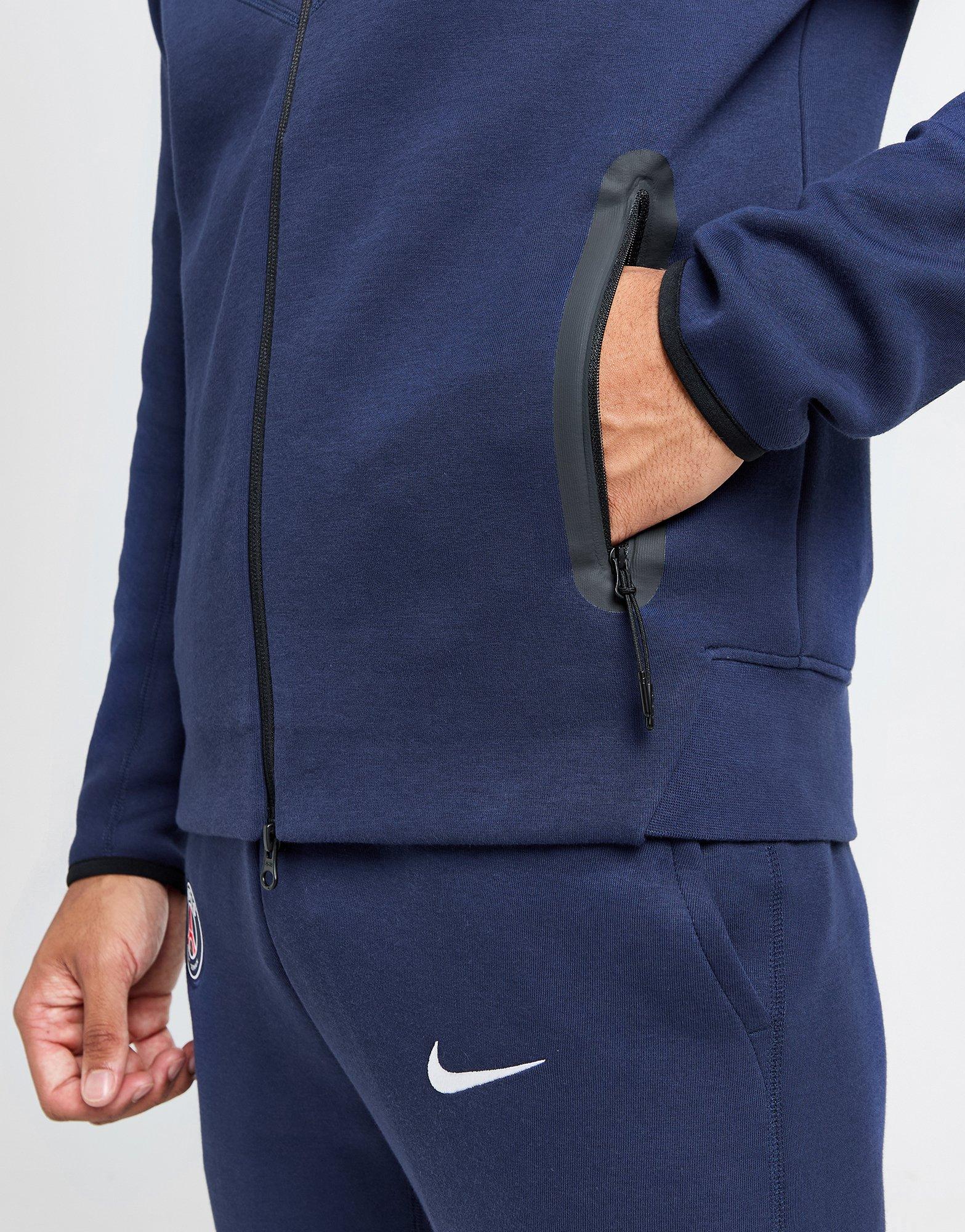 Nike Paris Saint Germain Tech Fleece Full Zip Hoodie