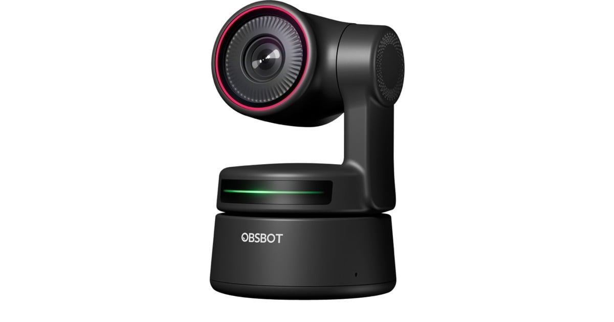OBSBOTTiny 4K AI webcam  (Zwart)