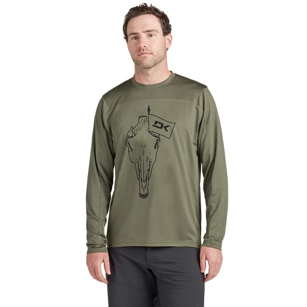 Maillot VTT DAKINE SYNCLINE L/S JERSEY CANOPEE GREEN