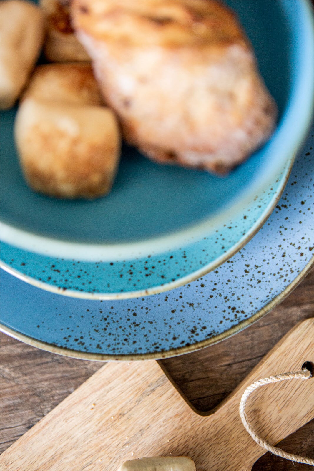 CreaTable Kombiservice NATURE COLLECTION AQUA 16-teilig blau