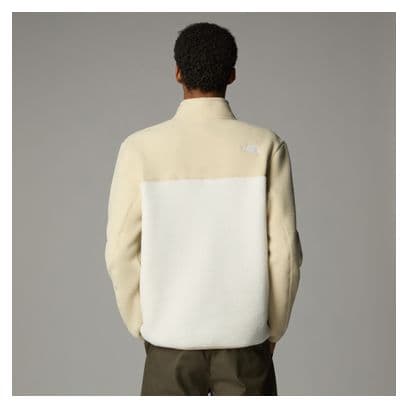 Polaire Homme The North Face Yumiori 1/4 Zip Beige/Blanc