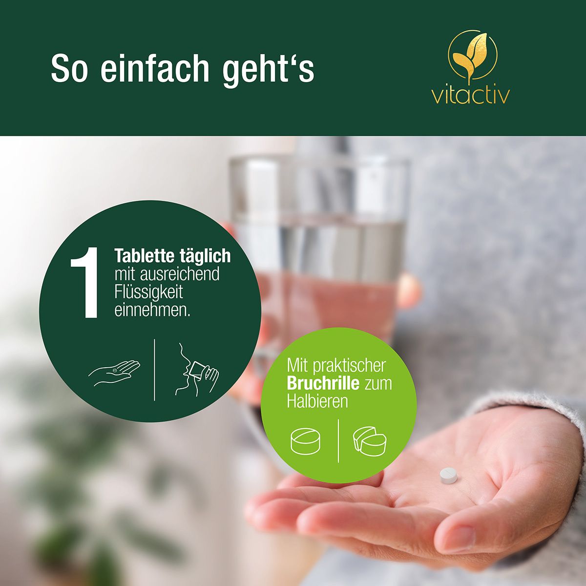 vitactiv Biotin Selen & Zink vegan