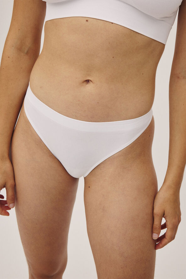 Magasin du Nord Collection Mellanie 5 S Seamless String White