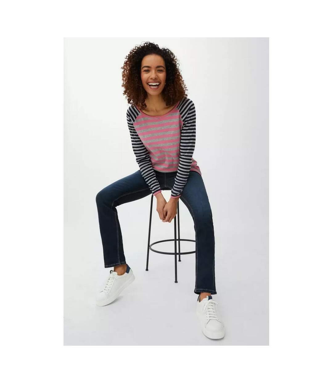 Maine - Jean - Femme (Bleu foncé délavé) - UTDH5704
