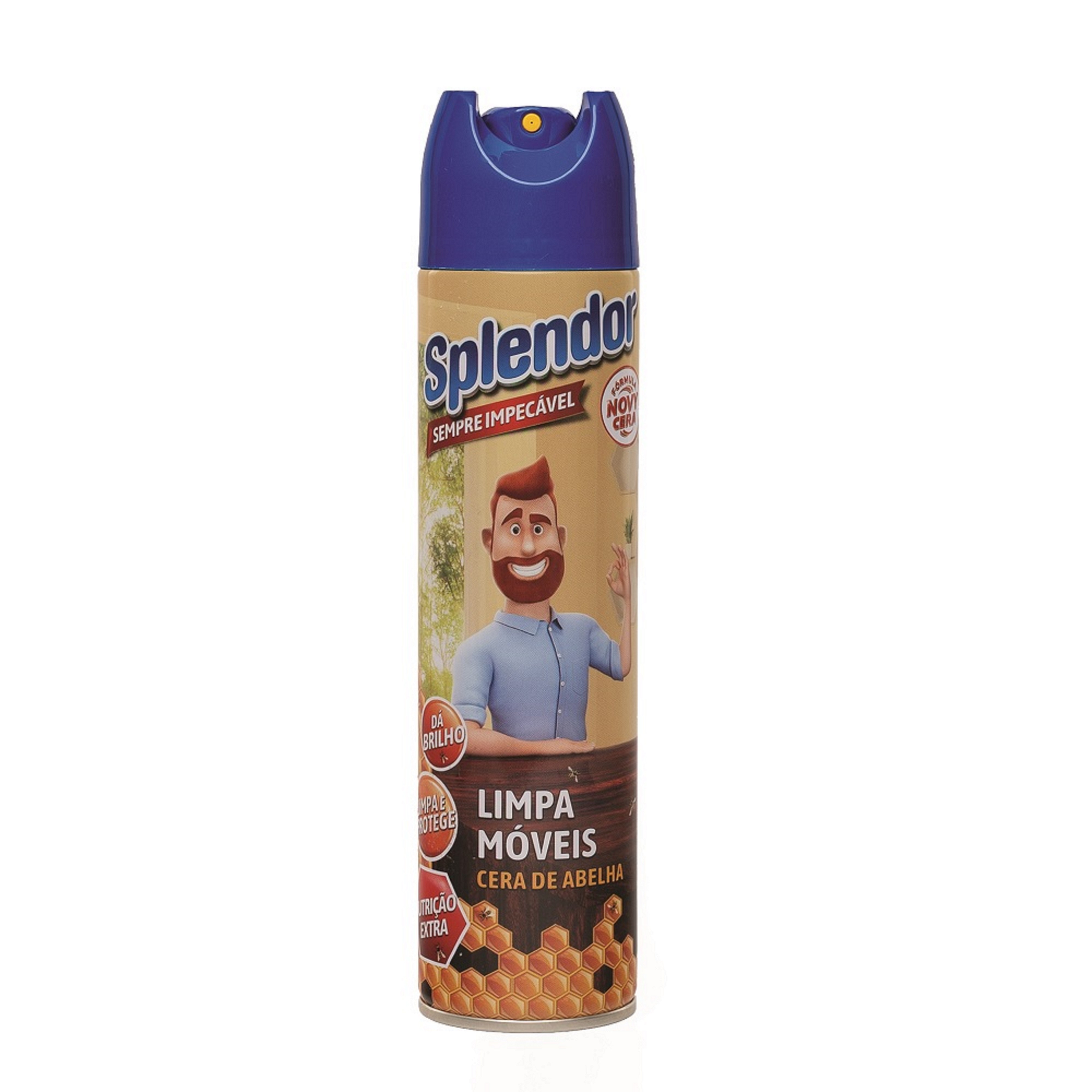 LIMPA MÓVEIS SPLENDOR CERA ABELHA AEROSOL 300ML