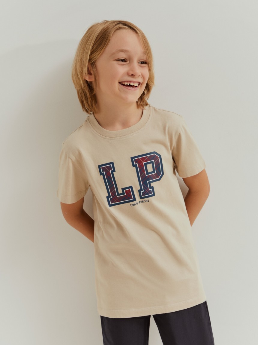 T-shirt de algodão Lion of Porches
