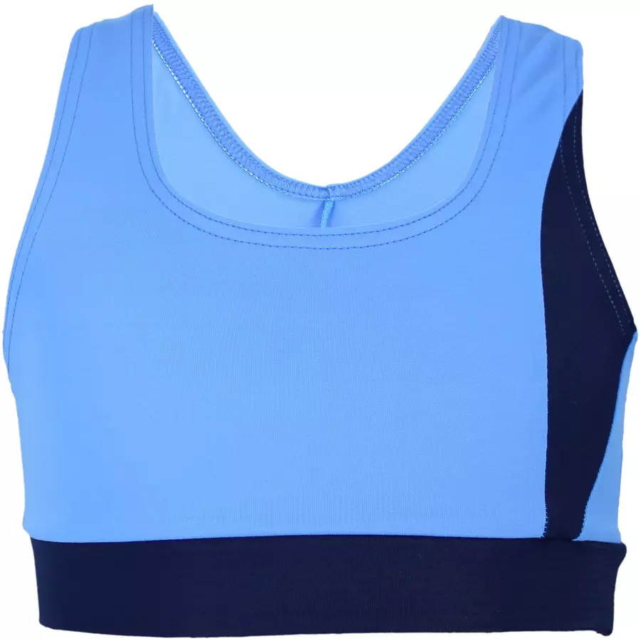 Aquarti Mädchen Sport Bikini - Racerback Bustier & Badehose blau