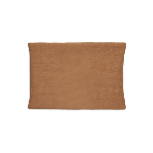 Lot de 2 Housses Matelas à Langer Éponge 50x70cm Caramel/Biscuit - JOLLEIN