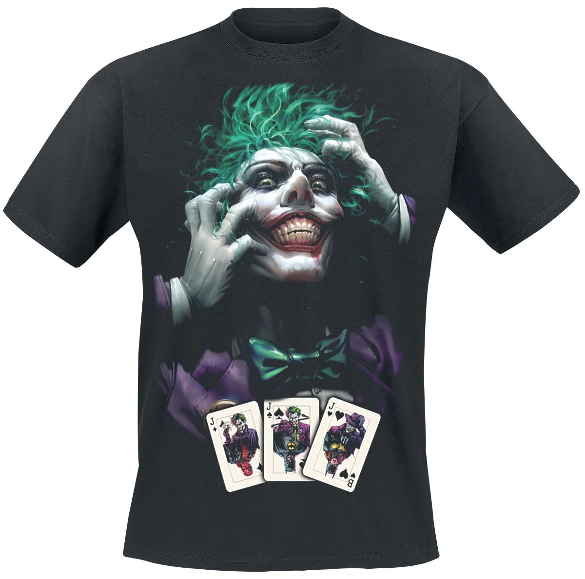 The Joker - Cartes | Batman T-Shirt Manches courtes