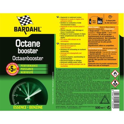 Produit d'entretien Bardahl OCTANE BOOSTER 500ML Universel